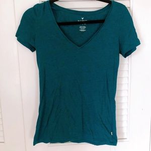 Short sleeve v-neck